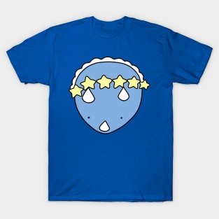 Star Crown Triceratops Face T-Shirt